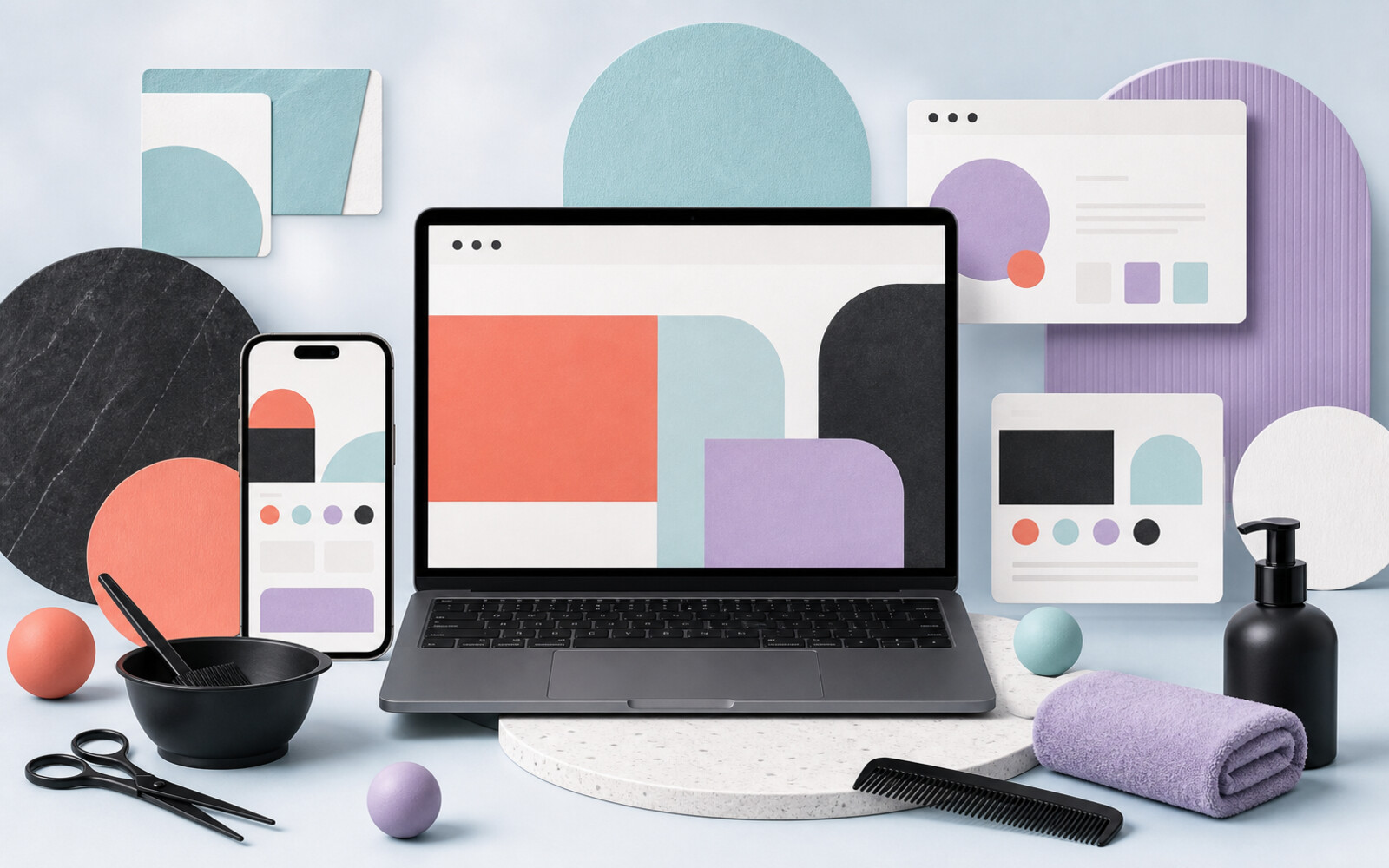 Digitalni profil povezan s fizičkim salonom